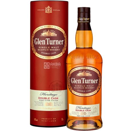 Glen Turner Heritage Double Wood, Виски односолодовый, 0,7 л
