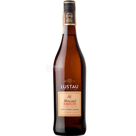 Emilio Lustau, Moscatel Emilin, Вино біле солодке, кріплене, 0,75 л
