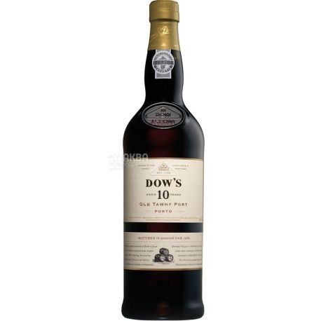 Dow's 10 Years Old Tawny Port, Вино красное сладкое, крепленое, 0,75 л