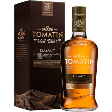 Tomatin Legacy, Виски односолодовый, 0,7 л