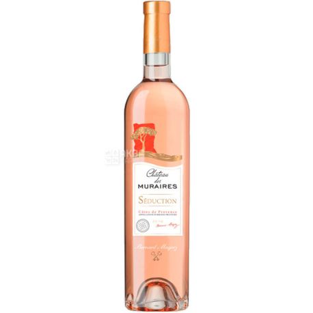 Bernard Magrez, Chateau des Muraires Cotes de Provence, Вино розовое сухое, 0,75 л