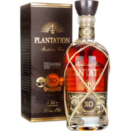 Cognac Ferrand, Plantation Barbados XO 20th Anniversary, Ром, 0,7 л