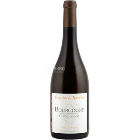 Domaine de Rochebin, Bourgogne Chardonnay Vieilles Vignes, Вино біле сухе, 0,75 л