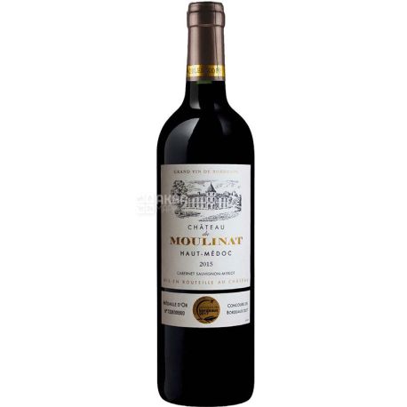 Cordier, Chateau du Moulinat, Вино червоне сухе, 0,75 л
