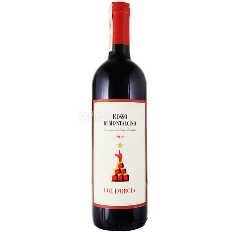 Col d’Orcia Rosso di Montalcino, Вино красное сухое, 0,75 л
