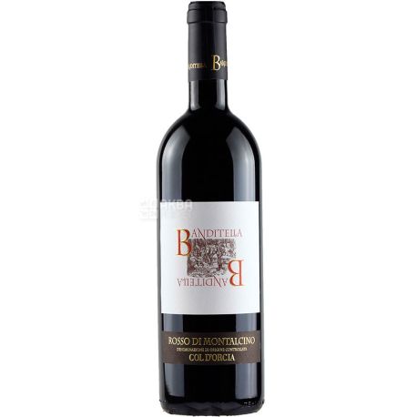 Col d’Orcia, Banditella Rosso di Montalcino, Вино червоне сухе, 0,75 л