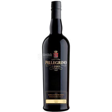Carlo Pellegrino, Marsala Superiore Riserva Oro, Вино біле солодке, 0,75 л