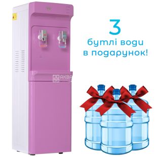 ViO Х83-FCC ROSE, Кулер для воды с компрессорным охлаждением, напольный