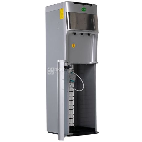 ViO X1185-FCB Silver, Floor-standing cooler with lower load, compressor type cooling