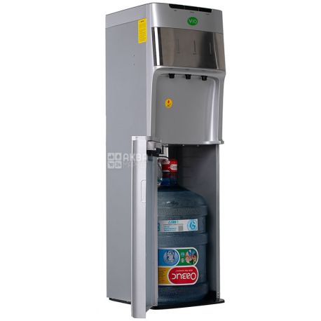 ViO X1185-FCB Silver, Floor-standing cooler with lower load, compressor type cooling