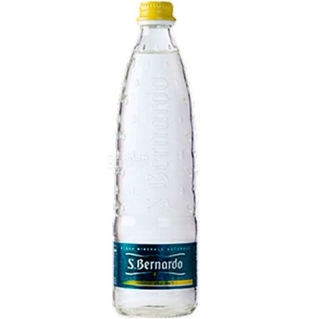 S.Bernardo Naturale, 0,5 л, Вода минеральная газированная, стекло