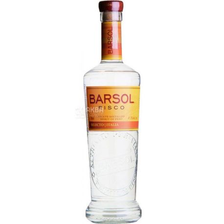 Perola, Barsol Selecto Italia, Pisco, 0.7 L