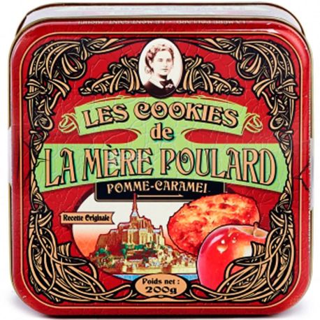 La Mere Poulard, 200 г, Ла Мере Поулард, Печиво вершкове, з яблучною карамеллю