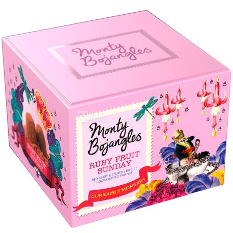 Monty Bojangles, 150 г, Монти, Трюфель с красными ягодами и бисквитом