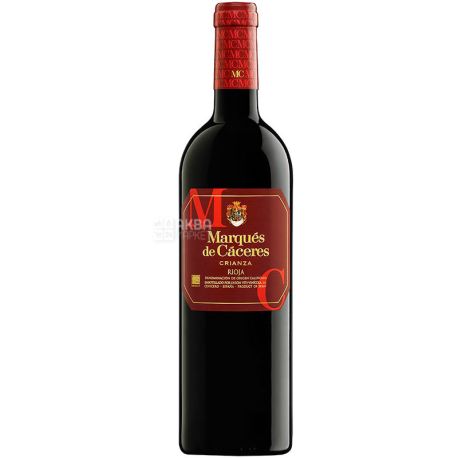 Marques De Caceres, Rioja Crianza, Вино червоне сухе, 0,75 л