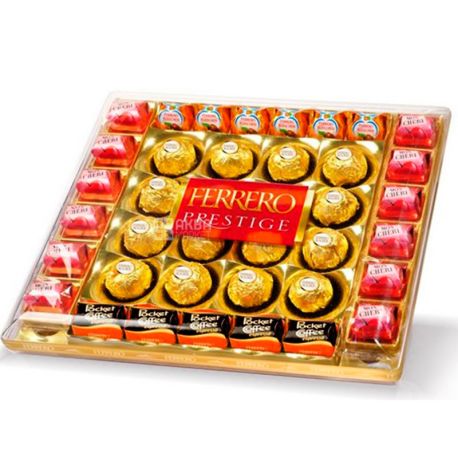 Ferrero Rocher, Prestige, 441,9 г, Ферреро, Набір цукерок
