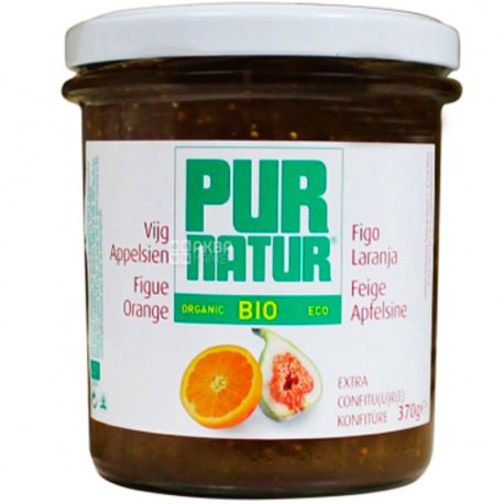Pur Natur, 370 г, Пур Натур, Джем из инжира и апельсина