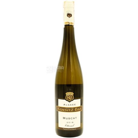 Kuentz - Bas, Muscat Ottonel Trois Chateaux, Вино біле сухе, 0,75 л