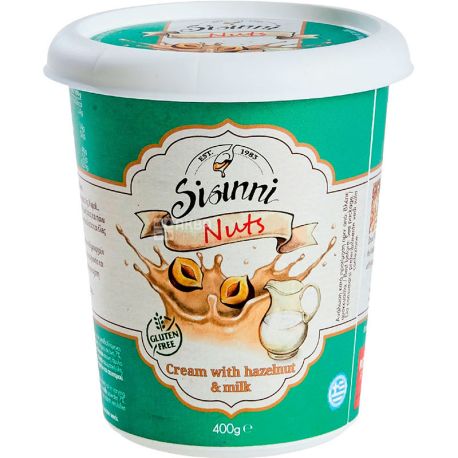 Sisinni, 400 г, Сизинни, Ореховая паста Буоно с лесным орехом