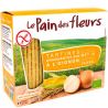 Le Pain des Fleurs, Euro-Nat, 150 г, Евро-Нат, Хлебцы с луком, хрустящие, Без глютена, органические