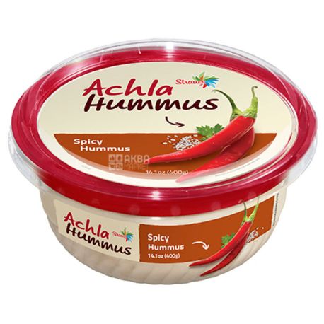 Achla, 400 г, Ахла, Хумус с острым перцем