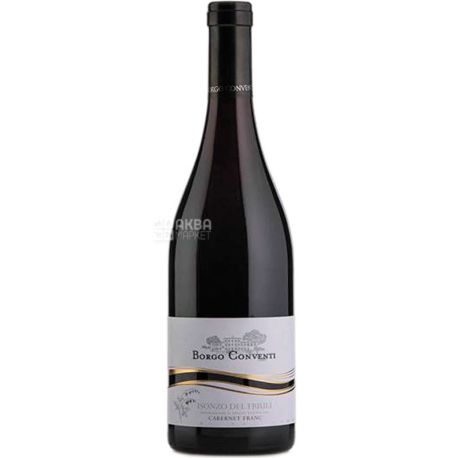 Borgo Conventi Cabernet Franc, Вино красное, сухое, 0,75 л