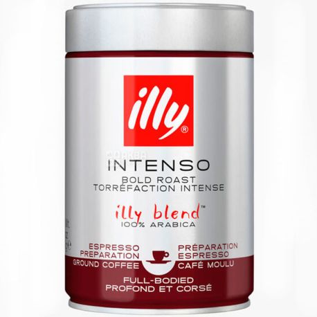 Illy Espresso, Ground Coffee, 250 g, w / w