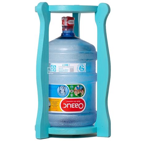 ViO, Stand for large wooden round bottles, under 2 bottles, WSD-5 turquoise