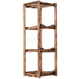 ViO, Підставка дерев'яна WS-3, під 3 бутлі, Зебрано