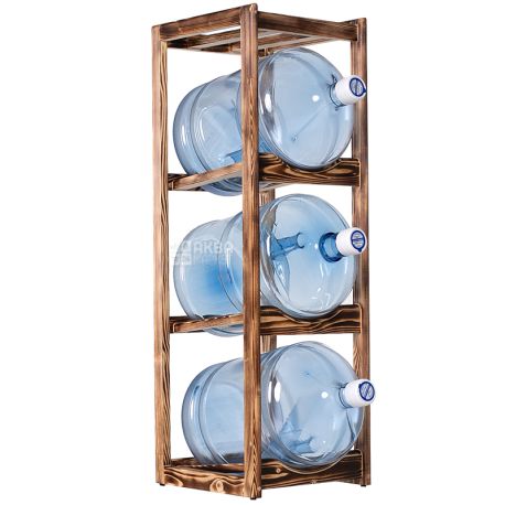 ViO, Stand wooden for 3 bottles, WS-3, ZEBRANO