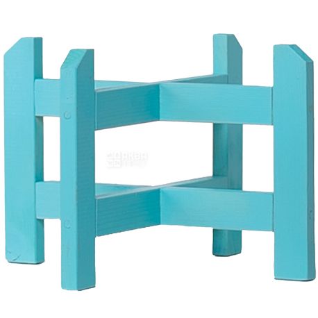 ViO, Stand made of wood under the dispenser, Cross, Low, WSD-1 Turquoise