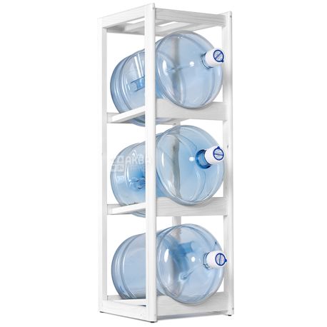 ViO, Stand wooden for 3 bottles white, WS-3