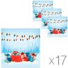Ruta, 20 L, Pack of 17 pcs, Ruta Paper napkins. Holiday is approaching, 33x33 cm