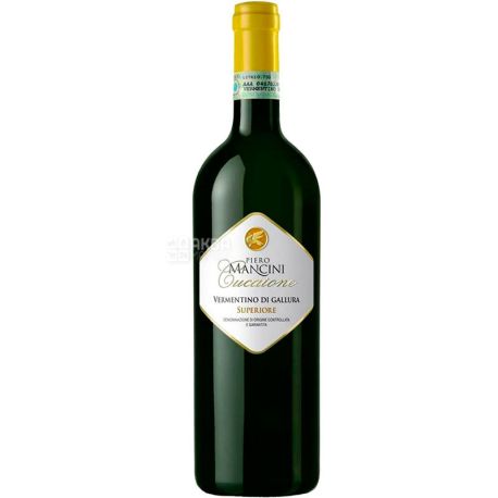 Piero Mancini, Vermentino di Gallura, Вино белое сухое, 0,75 л