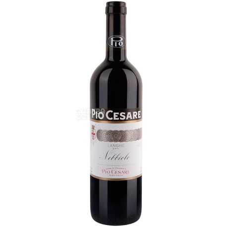Pio Cesare, Nebbiolo Langhe, Вино червоне сухе, 0,75 л