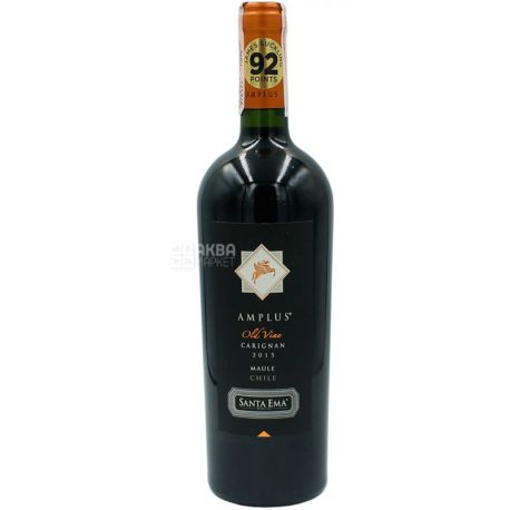 Santa Ema, Amplus Carignan, Вино червоне сухе, 0,75 л