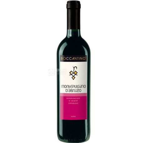 Boccantino, Montepulciano d’Abruzzo, Вино красное сухое, 0,75 л