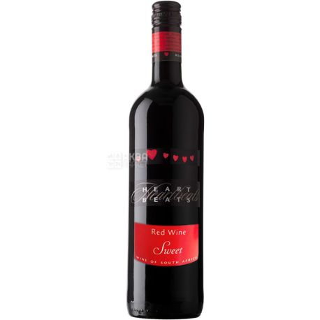 Heartbeats, Cabernet Sauvignon, Вино красное полусладкое, 0,75 л