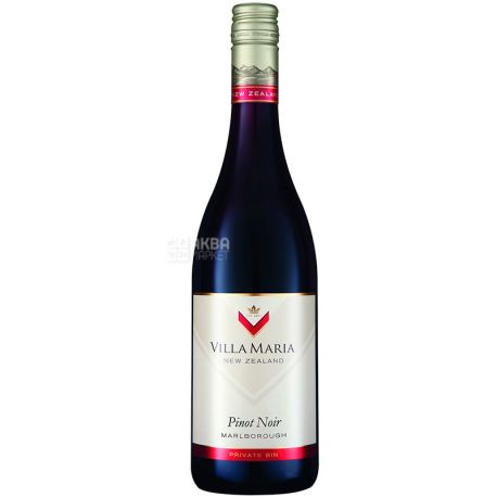 Villa Maria Pinot Noir, Вино червоне, сухе, 0,75 л