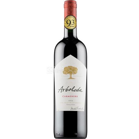 Arboleda Carmenere, Red wine, dry, 0.75l