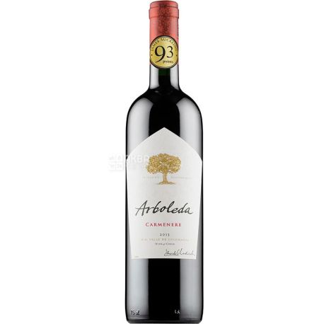 Arboleda Carmenere, Вино красное, сухое, 0,75 л