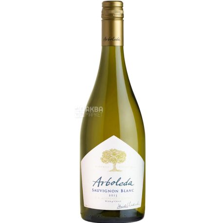 Arboleda, Sauvignon Blanc, Вино біле, сухе, 0,75 л