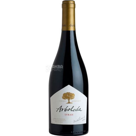 Arboleda Syrah, Вино красное, сухое, 0,75 л
