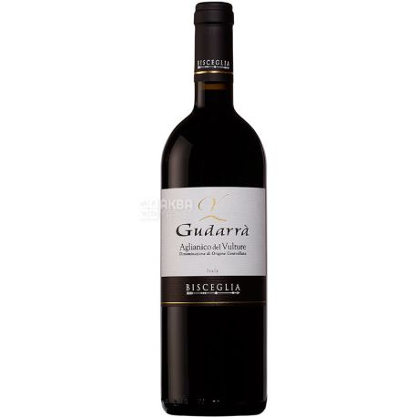 Gudarra Aglianico Del Vulture, Вино червоне, сухе, 0,75 л