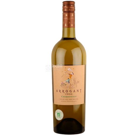 Arrogant Frog Chardonnay, Вино белое, сухое, 0,75л