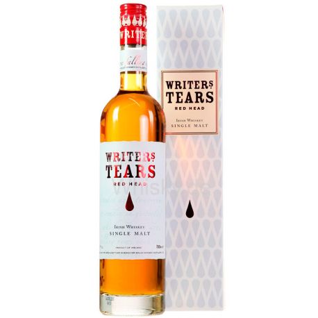 Writers Tears, Red Head, Single malt whiskey, 0.7 L