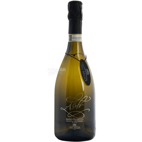 Dal Bello, Asolo Prosecco Superiore Millesimato, Вино ігристе біле сухе, 0,75 л