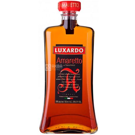 Luxardo, Amaretto Saschira, Ликер, 0,75 л