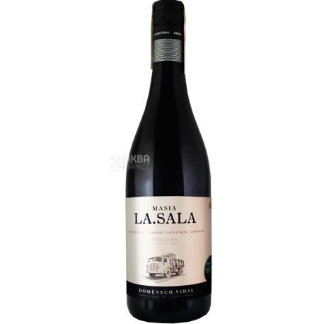 LA.SALA Tempranillo Cabernet Sauvignon, Вино червоне, сухе, 0,75 л