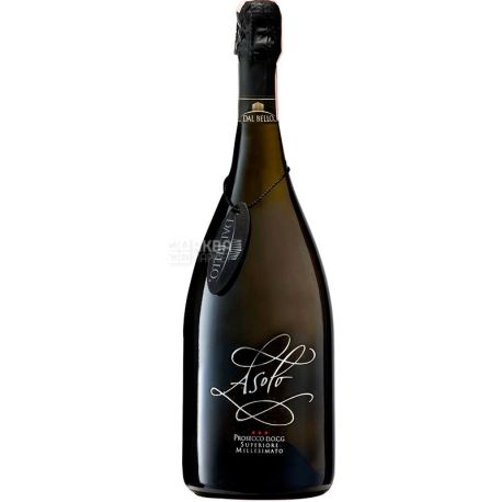Dal Bello, Asolo Prosecco Superiore Millesimato, Вино ігристе біле сухе, 1,5 л